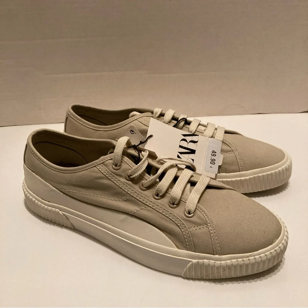 Zara Women’s Platform Athletic Tennis Shoes‎ Sneakers Size 9